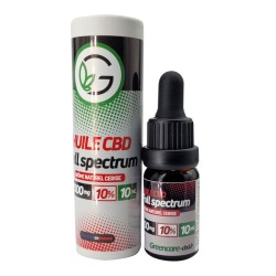 huile de cbd 10% cerise