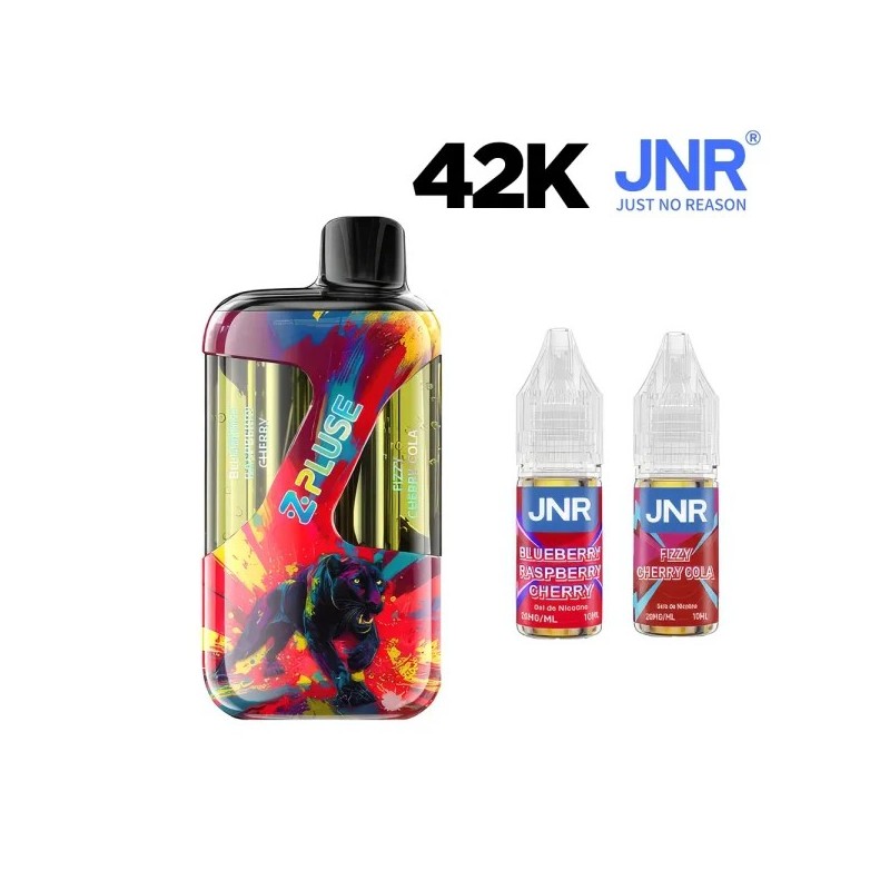 JNR ZPluse - 42K - Blueberry Raspberry Cherry & Fizzy Cherry Cola